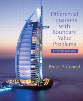 Hardcover Differential Equations with Boundary Value Problems: A Systems Approach Book