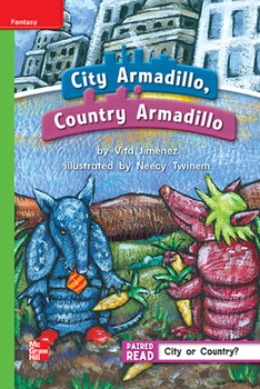 Spiral-bound Reading Wonders Leveled Reader City Armadillo, Country Armadillo: Beyond Unit 2 Week 2 Grade 1 Book