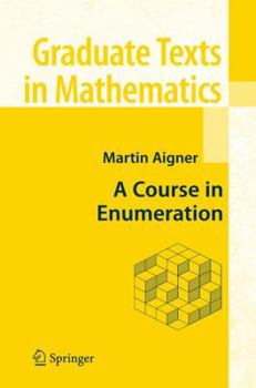Hardcover A Course in Enumeration Book