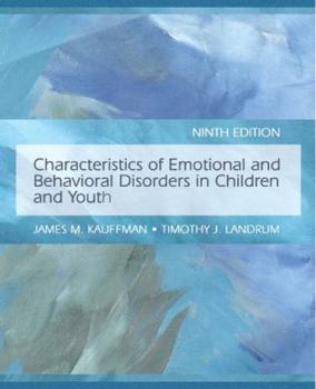 Hardcover Characteristics of Emotional and Behavioral Disorders of Children and Youth Book