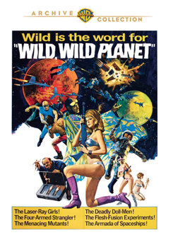 DVD Wild, Wild Planet Book