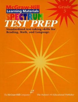 Paperback Test Prep Grade 3 Book