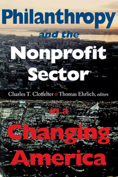 Hardcover Philanthropy and the Nonprofit Sector in a Changing America Book