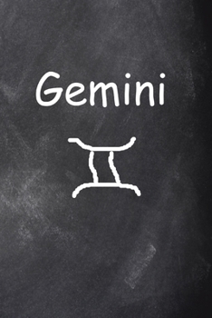 2020 Daily Planner Gemini Symbol Zodiac Sign Horoscope Chalkboard 388 Pages: 2020 Planners Calendars Organizers Datebooks Appointment Books Agendas