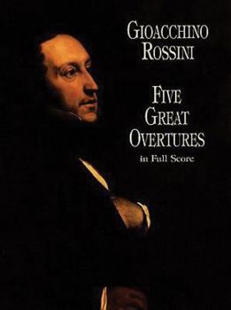 Paperback Five Great Overtures in Full Score Book