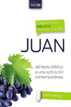 Paperback Comentario Bíblico Con Aplicación NVI Juan: del Texto Bíblico a Una Aplicación Contemporánea [Spanish] Book