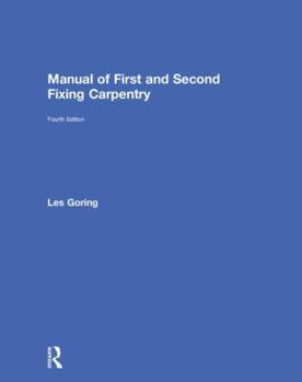 Hardcover Manual of First and Second Fixing Carpentry Book