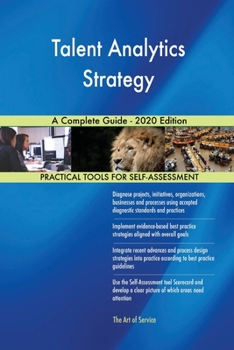 Paperback Talent Analytics Strategy A Complete Guide - 2020 Edition Book