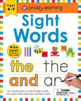 Spiral-bound Wipe Clean Workbook: Sight Words (Enclosed Spiral Binding): Ages 4-7; Wipe-Clean with Pen & Flash Cards Book