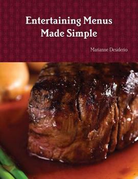 Paperback Entertaining Menus Made Simple Book