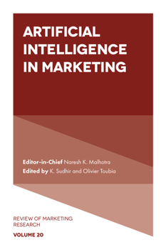 Hardcover Artificial Intelligence in Marketing Book