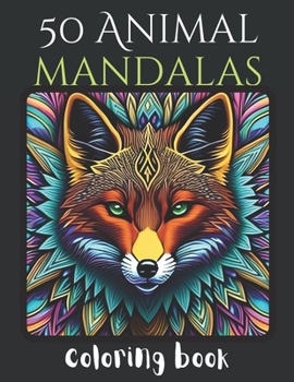 Animal mandals: Coloring book