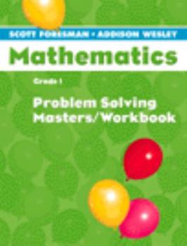 Paperback Sfaw Math 2005 Problem Solving Masters Workbook Grade 1 Book