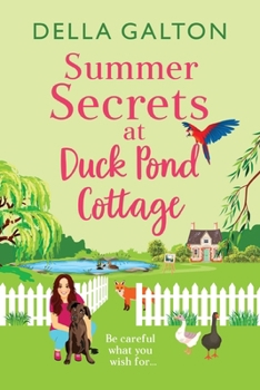 Paperback Summer Secrets at Duck Pond Cottage [Large Print] Book