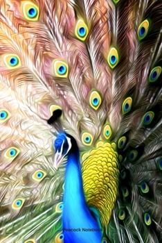Peacock Notebook: A5 Lined Notepad - Journal for Women, Men, Teens and Kids. A Beautiful Gift Idea for Animal Lover