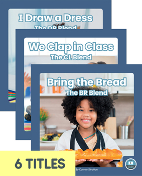 Library Binding On It, Phonics! Consonant Blends (Set of 6) Book