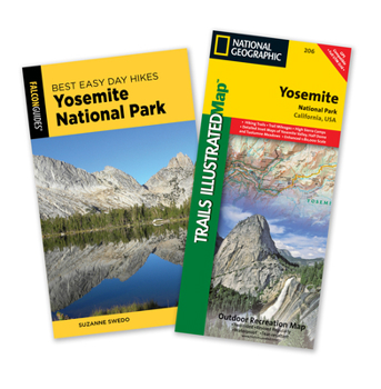 Misc. Best Easy Day Hiking Guide and Trail Map Bundle: Yosemite National Park Book