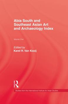 Hardcover ABIA South and Southeast Asian Art and Archaeology Index Book