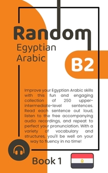 Paperback Random Egyptian Arabic B2 (Book 1) Book