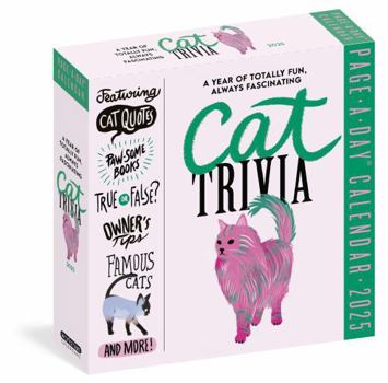Calendar Cat Trivia Page-A-Day(r) Calendar 2025: Cat Quotes, Paw-Some Books, True or False, Owner's Tips, Famous Cats, Know Your Breeds, and More! Book