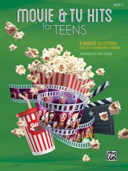 Paperback Movie & TV Hits for Teens, Bk 3: 9 Graded Selections for Late Intermediate Pianists Book