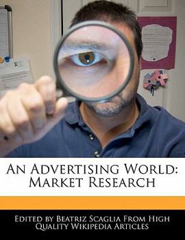 Paperback An Advertising World: Market Research Book