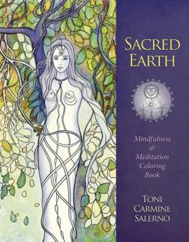 Paperback Sacred Earth Mindfulness & Meditation Coloring Book