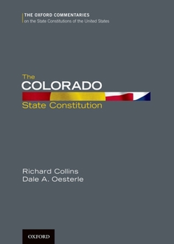 Hardcover The Colorado State Constitution Book