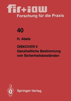 Paperback Diskover II Ganzheitliche Bestimmung Von Sicherheitsbeständen [German] Book