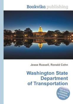 Paperback Washington State Department of Transportation Book