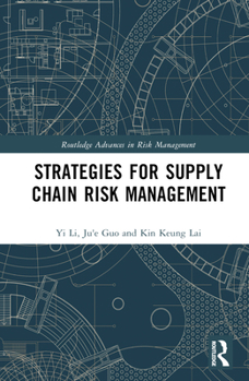 Hardcover Strategies for Supply Chain Risk Management Book