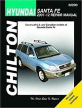 Paperback Hyundai Santa Fe (Chilton) Book