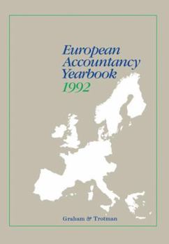 Paperback European Accountancy Yearbook 1992/93 Book
