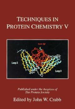 Paperback Techniques in Protein Chemistry, Volume 5 Book
