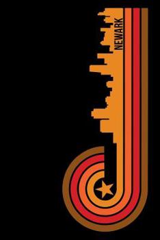 Newark: 6x9 College Ruled Notebook To Write In with Skyline of Newark, New Jersey