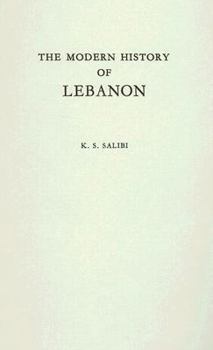 Hardcover The Modern History of Lebanon Book