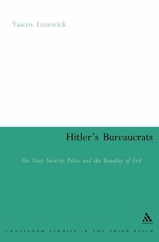 Paperback Hitler's Bureaucrats Book
