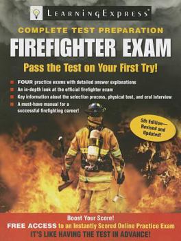 Paperback Firefighter Exam: Complete Test Preparation Book