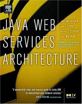 Paperback Java Web Services Architecture (The Morgan Kaufmann Series in Data Management Systems) Book
