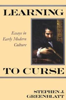 Paperback Learning to Curse: Essays in Early Modern Culture Book