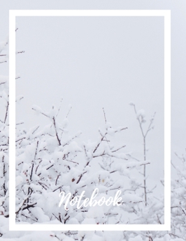 Composition Notebook: Lined Notebook Journal Paperback – Winter Branches – 120 Ruled Pages – Large (8.5 x 11 inches) – Back To School – Kids – Teens - ... – Diary – Planner – Composition - Songwriting