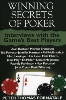 Hardcover Winning Secrets of Poker: Poker Insights from Professional Players Book