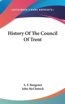 Hardcover History Of The Council Of Trent Book