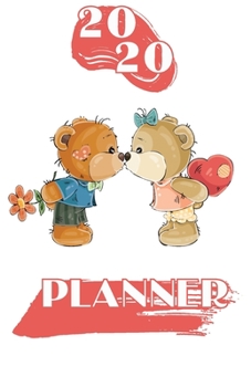 2020 Planner: Calendar Schedule Organizer Agenda | Cute Bear 2020 Planner | January 2020 through December 2020 (5.5 x 8.5 - 2020 Lovely Pure Planners)