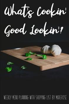 Paperback Menu Planning with Shopping List Book