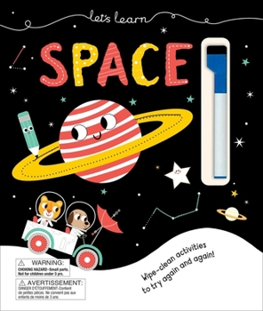 Hardcover Let's Learn: Space Book