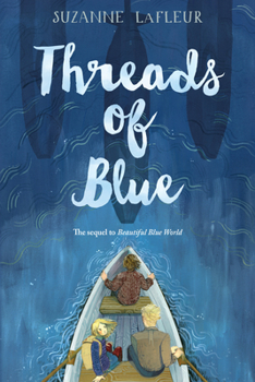 Hardcover Threads of Blue Book