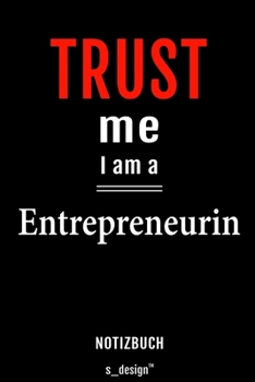 Notizbuch für Entrepreneur / Entrepreneurin: Originelle Geschenk-Idee [120 Seiten liniertes blanko  Papier] (German Edition)