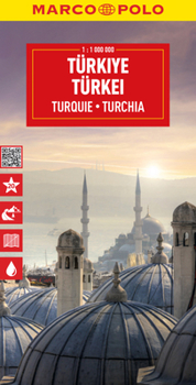 Map Türkiye (Turkey) Marco Polo Map Book