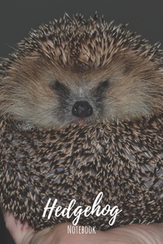 Hedgehog Notebook: 120 pages, 6"x9" - Lined Hedgehog Notebook / Journal - Great Accessories & Gift Idea for Hedgehog Owner & Lover. Great Notepad for ... Mom Gifts or Present for Hedgehog Lovers